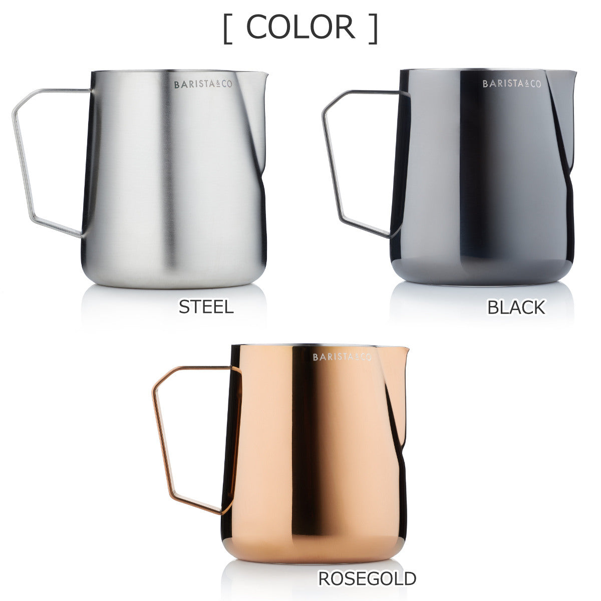 バリスタプロミルクピッチャー 400ml（Barista Pro Milk Pitcher） – 【公式】BARISTA&CO（バリスタアンドコー）